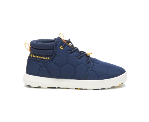 Caterpillar CAT CODE Scout Mid Men's Sneakers Blue | CAT-047AS