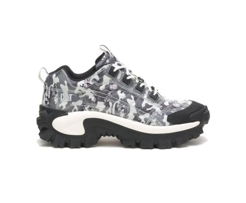 Caterpillar CAT Intruder Shoe Women's Casual Shoes Black Camo | CAT-364VY