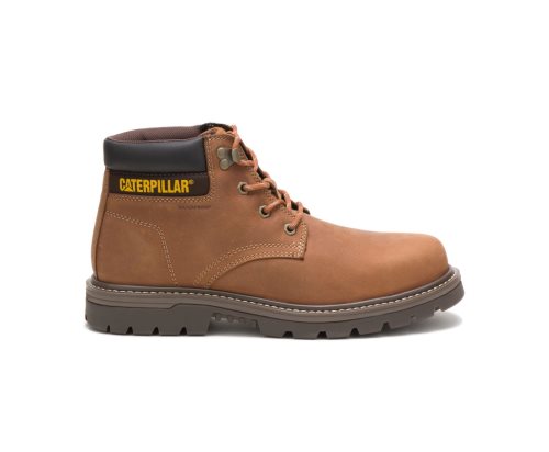 Caterpillar CAT Women's Excavator Superlite Waterproof Thinsulate™ Nano Toe Men's Work Boots Brown | CAT-438TY