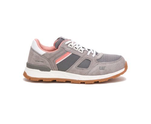 Caterpillar CAT Woodward Steel Toe Women's Sneakers Skin / Grey | CAT-234GR