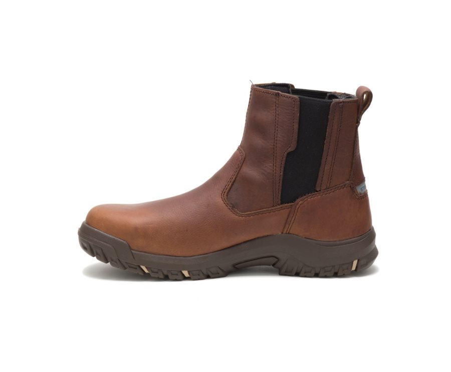 Caterpillar CAT Abbey Steel Toe Women's Work Boots Copper | CAT-651LN
