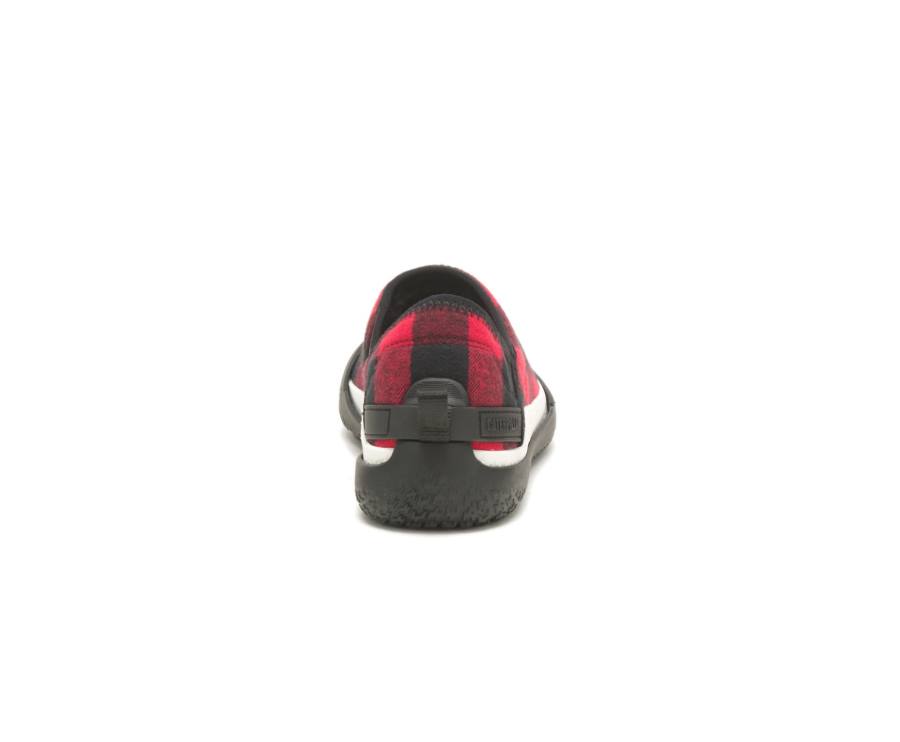 Caterpillar CAT Crossover Slip On Men's Casual Shoes Red | CAT-833KO