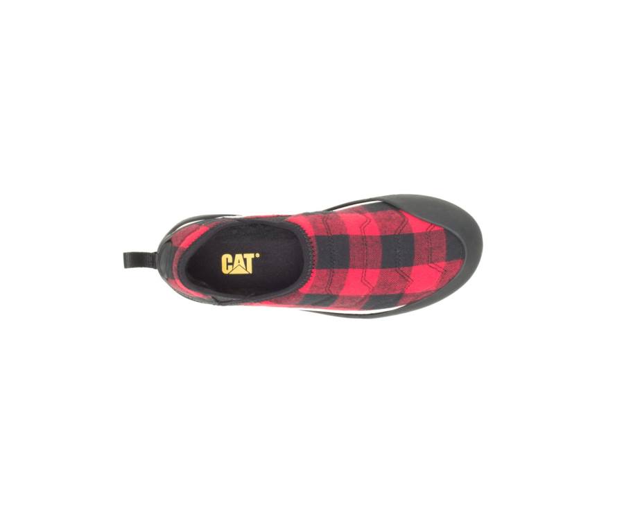 Caterpillar CAT Crossover Slip On Men's Casual Shoes Red | CAT-833KO