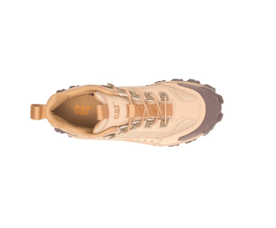 Caterpillar CAT Intruder Mid Men's Sneakers Brown | CAT-913DL
