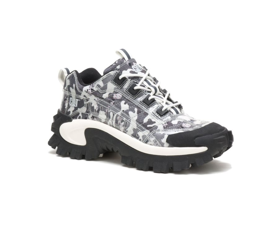 Caterpillar CAT Intruder Shoe Men's Casual Shoes Black Camo | CAT-491CE