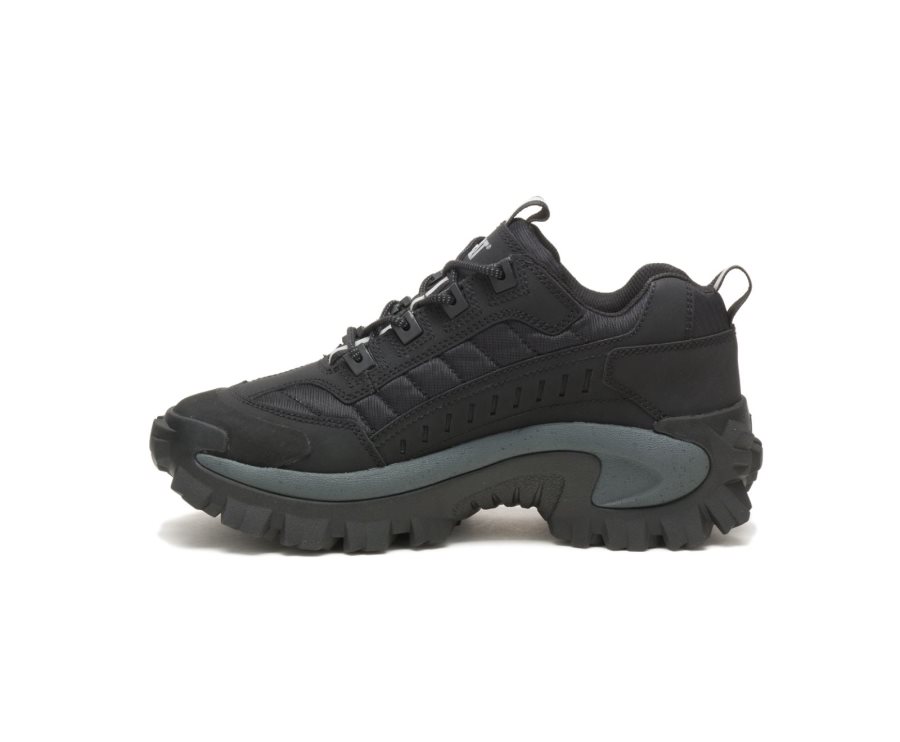 Caterpillar CAT Intruder Shoe Women's Casual Shoes Black / Dark Grey | CAT-295SV