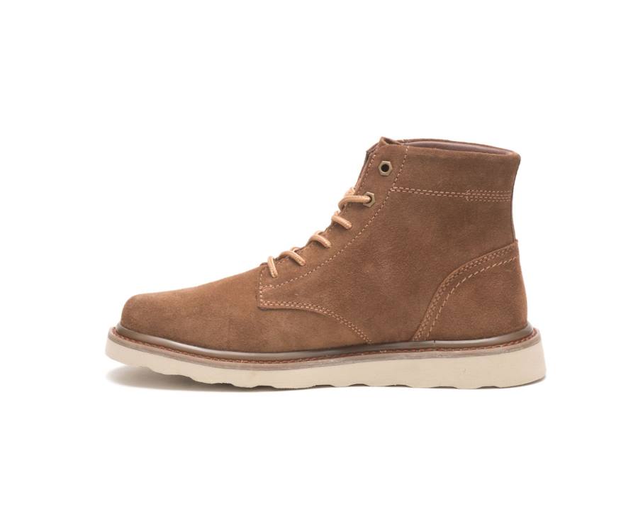 Caterpillar CAT Narrate Men's Work Boots Brown | CAT-847KO