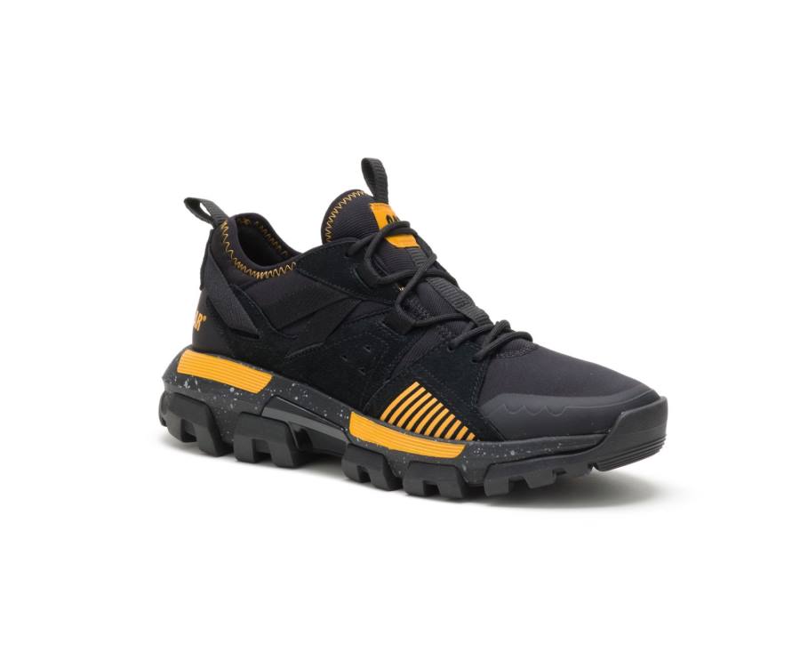 Caterpillar CAT Raider Sport Men's Sneakers Black / Yellow | CAT-822KO