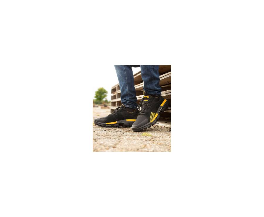 Caterpillar CAT Raider Sport Men's Sneakers Black / Yellow | CAT-822KO