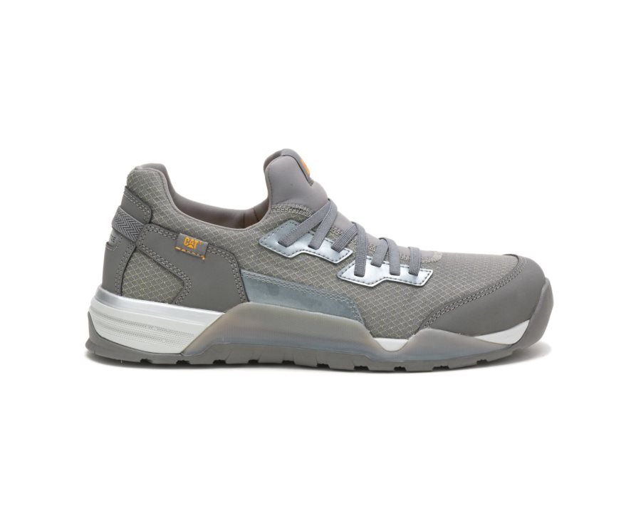 Caterpillar CAT Sprint Textile Alloy Toe Men\'s Sneakers Grey | CAT-205QP