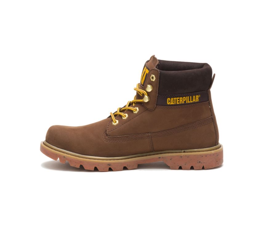 Caterpillar CAT eColorado Boot Men's Leather Boots Brown | CAT-143ZD