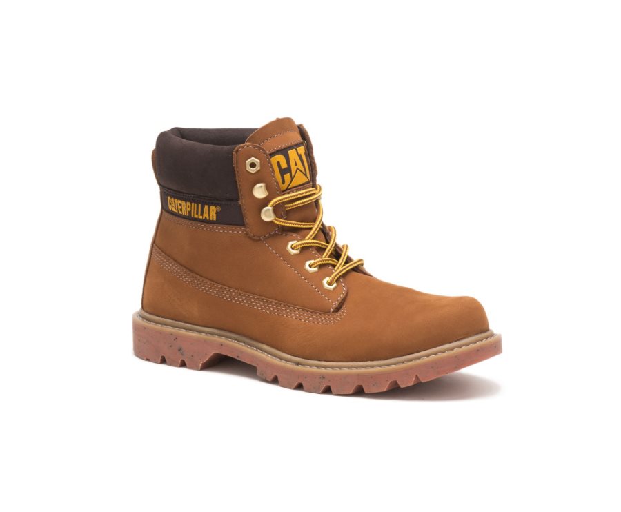 Caterpillar CAT eColorado Boot Women's Leather Boots Brown | CAT-415DL